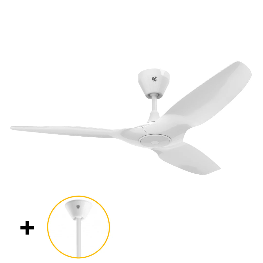 White 52 Ceiling Fan with Downrod Y2732