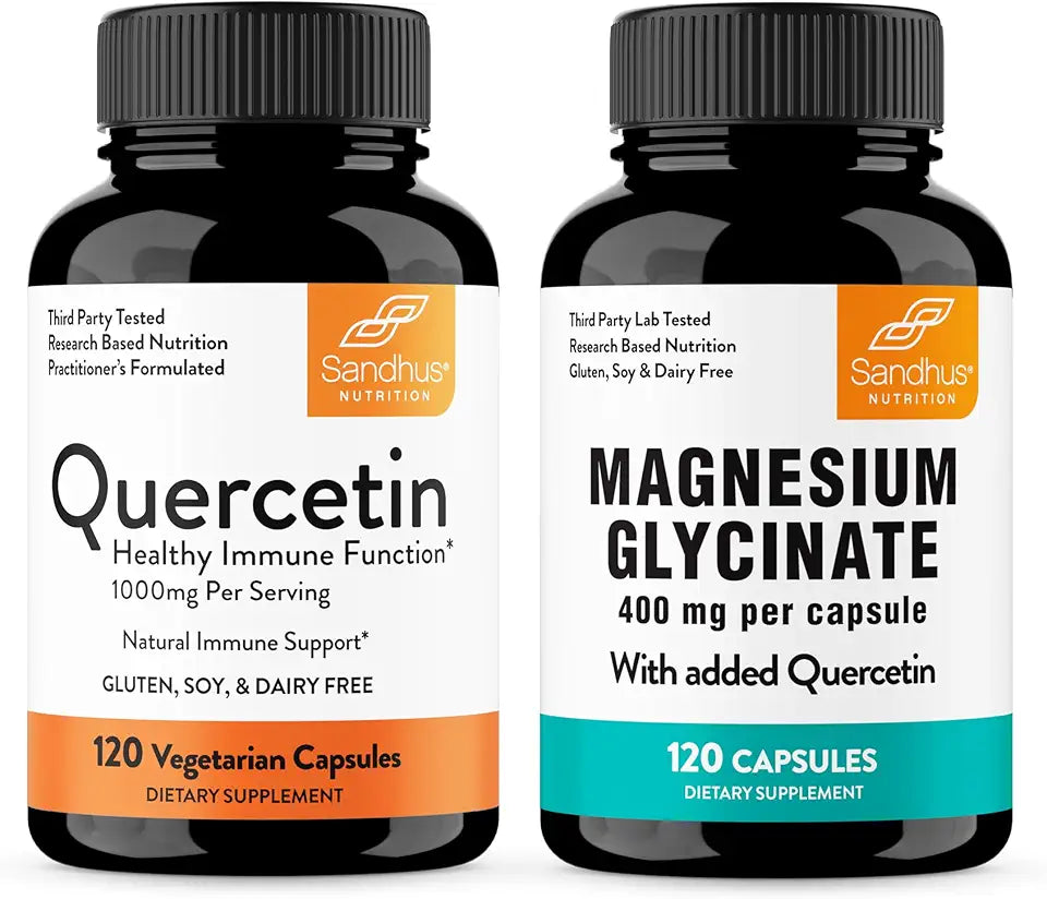 Quercetin & Magnesium Glycinate Complex Capsules I6595