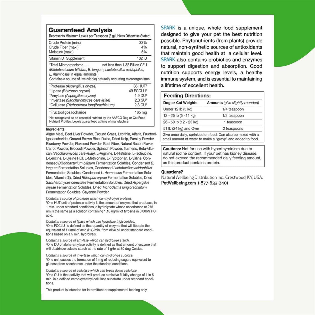 Daily Nutritional Supplement for Dogs and Cats P920